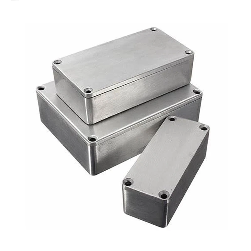 Custom CNC Machining Aluminum 1590g Box Mod Enclosure Roller Holder Parts