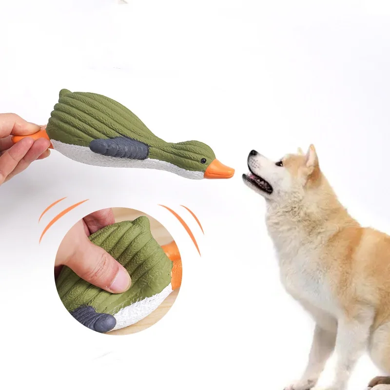 New High Quality Latex Squeaky Toys Relieve Boredom Bite Resistant Interaction Safe Chew Dog Toy Squeaker Pet Products manufacture