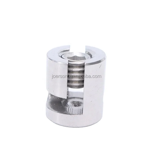 Stainless Steel 316 Wire Rope Cross Clamp L Type Angle Adjustment Rope Clip