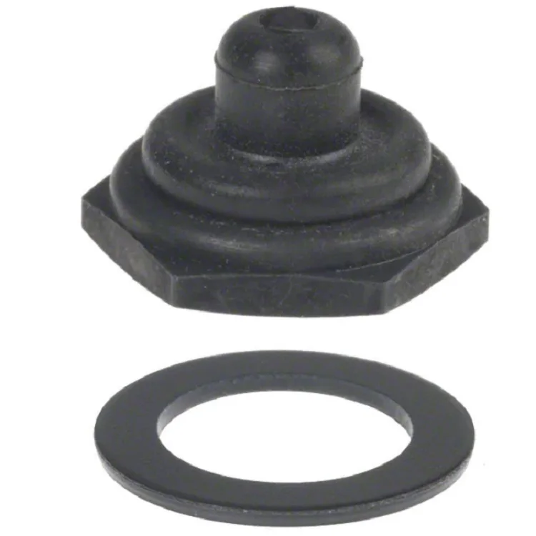 Interruptores Basculantes Impermeables de 12V 20A para Uso Marino (Encendido)-Apagado SPST de 5 Pines, Interruptor Basculante Doble Iluminado en Azul con Símbolo de Bocina Grabado con Láser