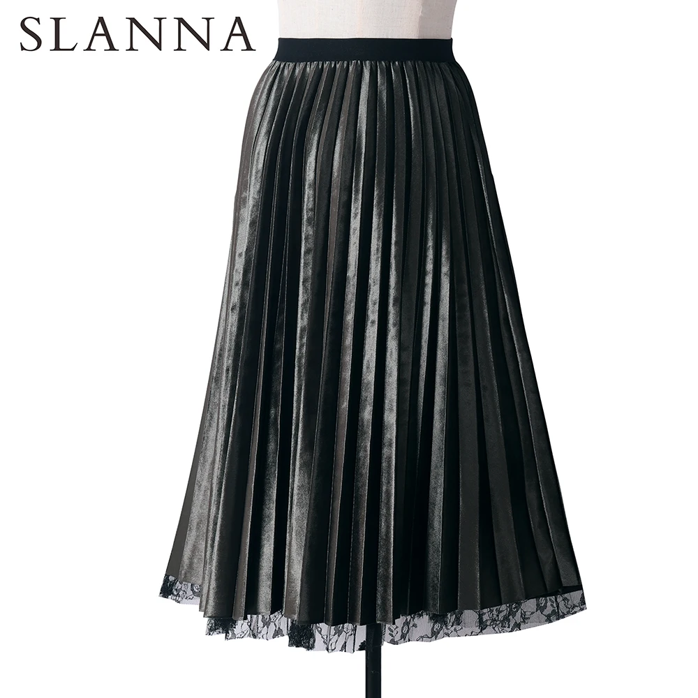 reflective floor skirt
