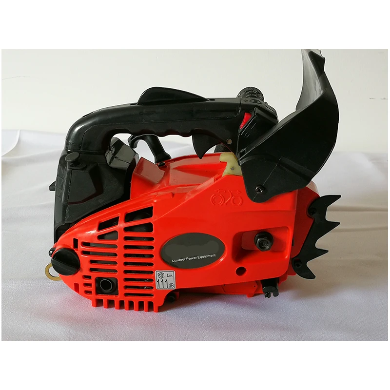 CS2600 Gas Powered Chainsaw 10 Inch Gasoline 2 Stroke Handle Chain Saw for Cutting Wood Outdoor Home Farm Use