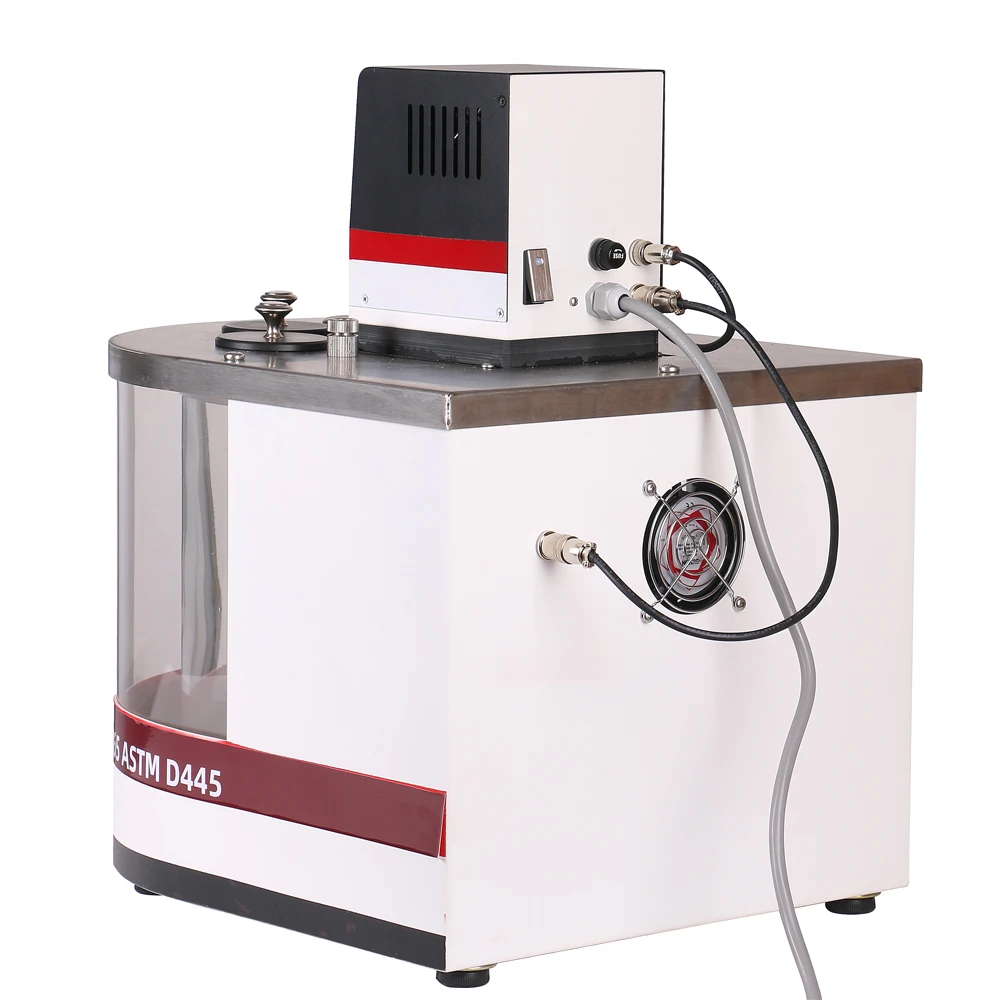 Awdkv4 Kinematic Viscosity Tester Astm D445 Viscosity Meter Lab