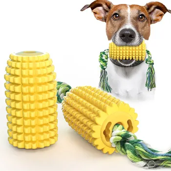 Corn shaped dog toy Environmental protection improves dog intelligence TPR material dogs chew