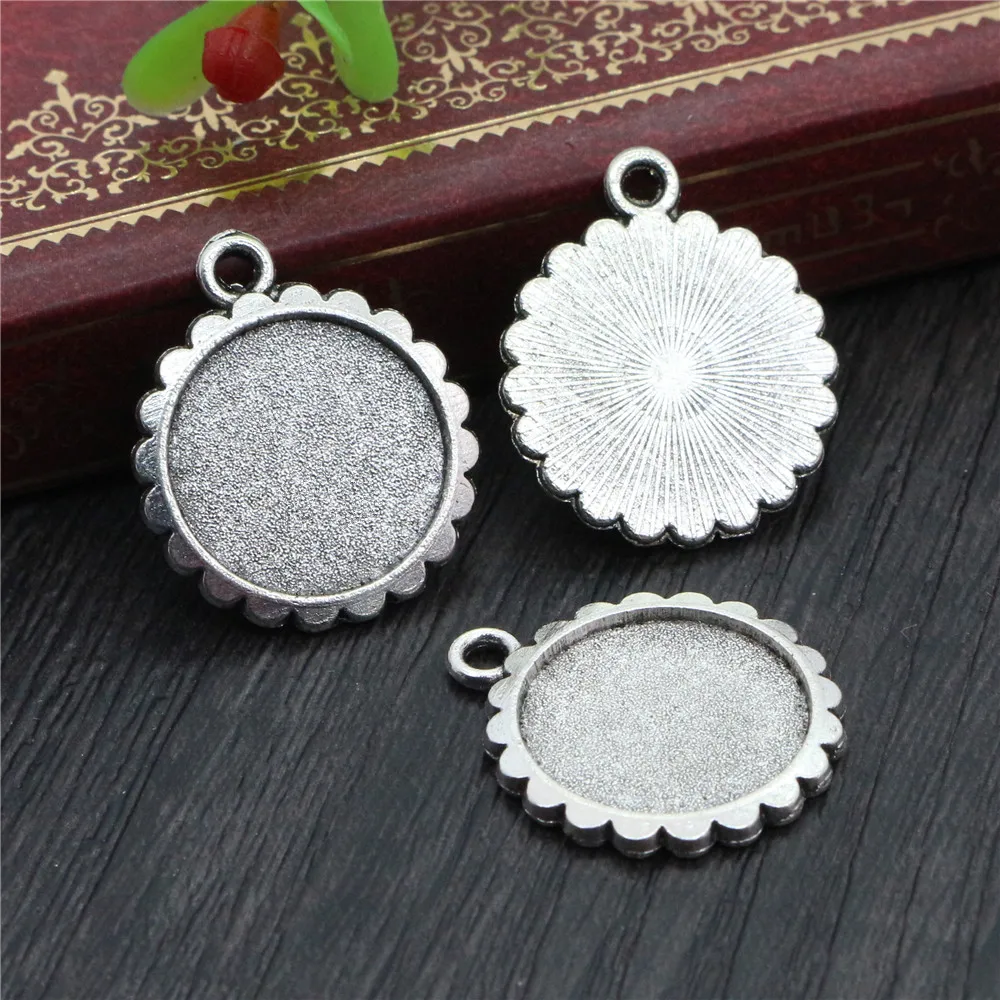 20 Cabochon In Vetro Rotondo Per Gioielli Fai Da Te - Colori Misti, Retro Piatto, 20 Mm - Per Orecchini, Anelli, Decorazioni E Hobby Creativi