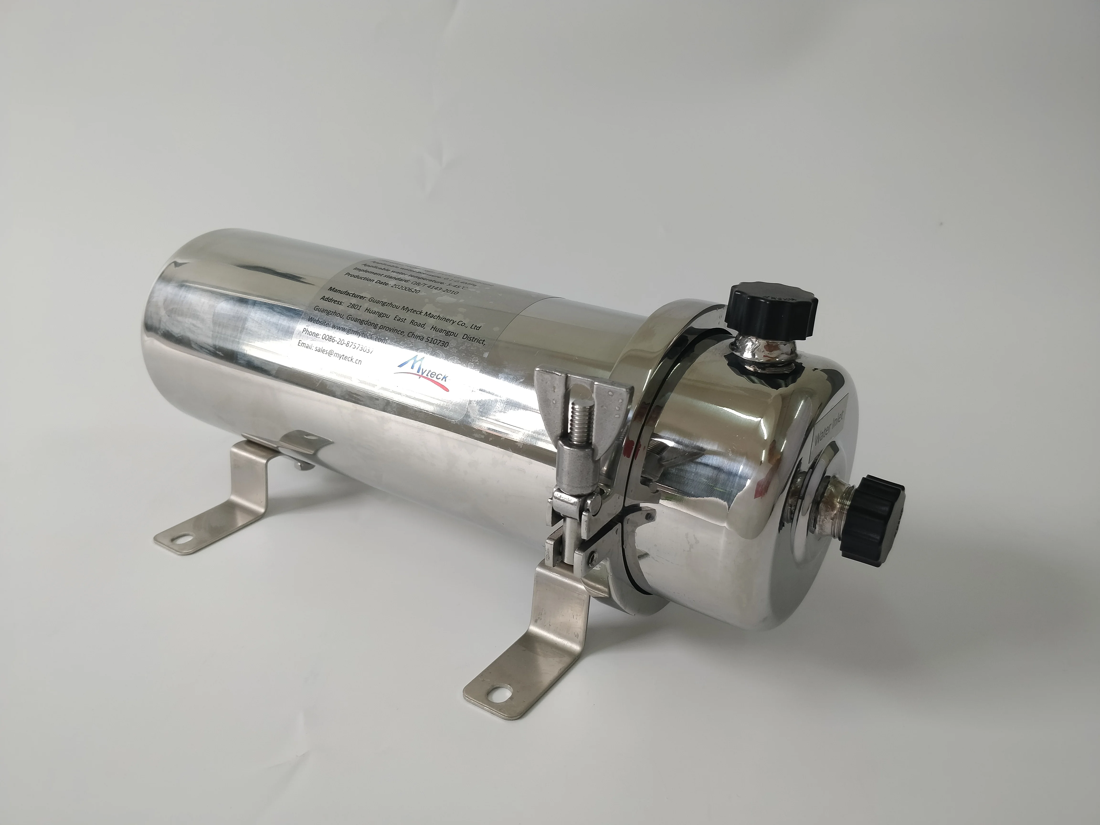 Myteck 2000LPH Enhanced Version Stainless Steel Water Filter PVDF UF Ultrafiltration Membrane for Household Use Effective