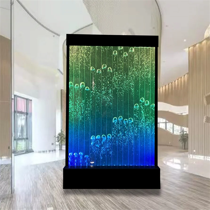 Acrylic Water Bubble Wall  Led Water Bubble Decoration Wall Digital Water Bubble Panel