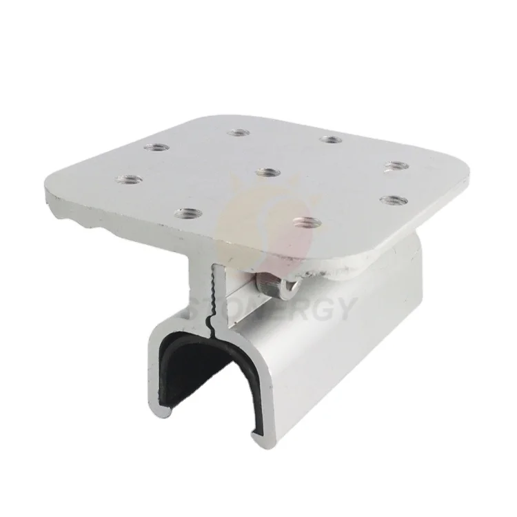 Solar Tin Roof Mounting Clamp Metal Roof Clamp Klip Lok 700 for Solar Panel Mounting