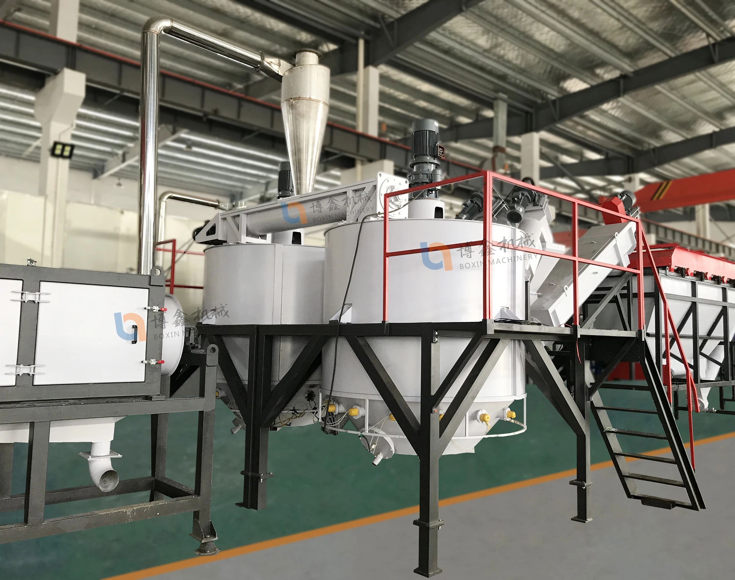 Waste Pet Bottles Recycle Polyester Staple Fiber Washing Pet Bottle