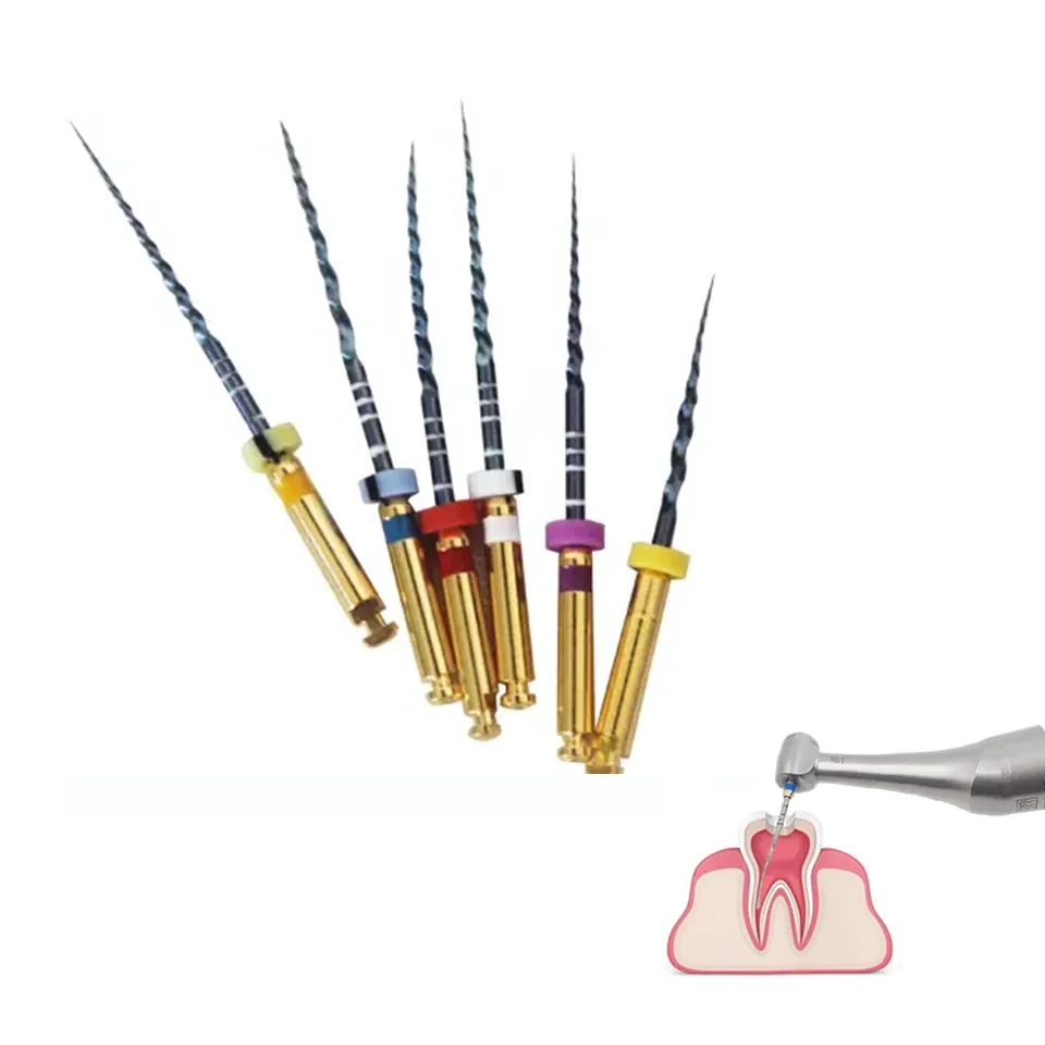Dental Instrument Rotary Files For Endodontics Treatment Supertaper
