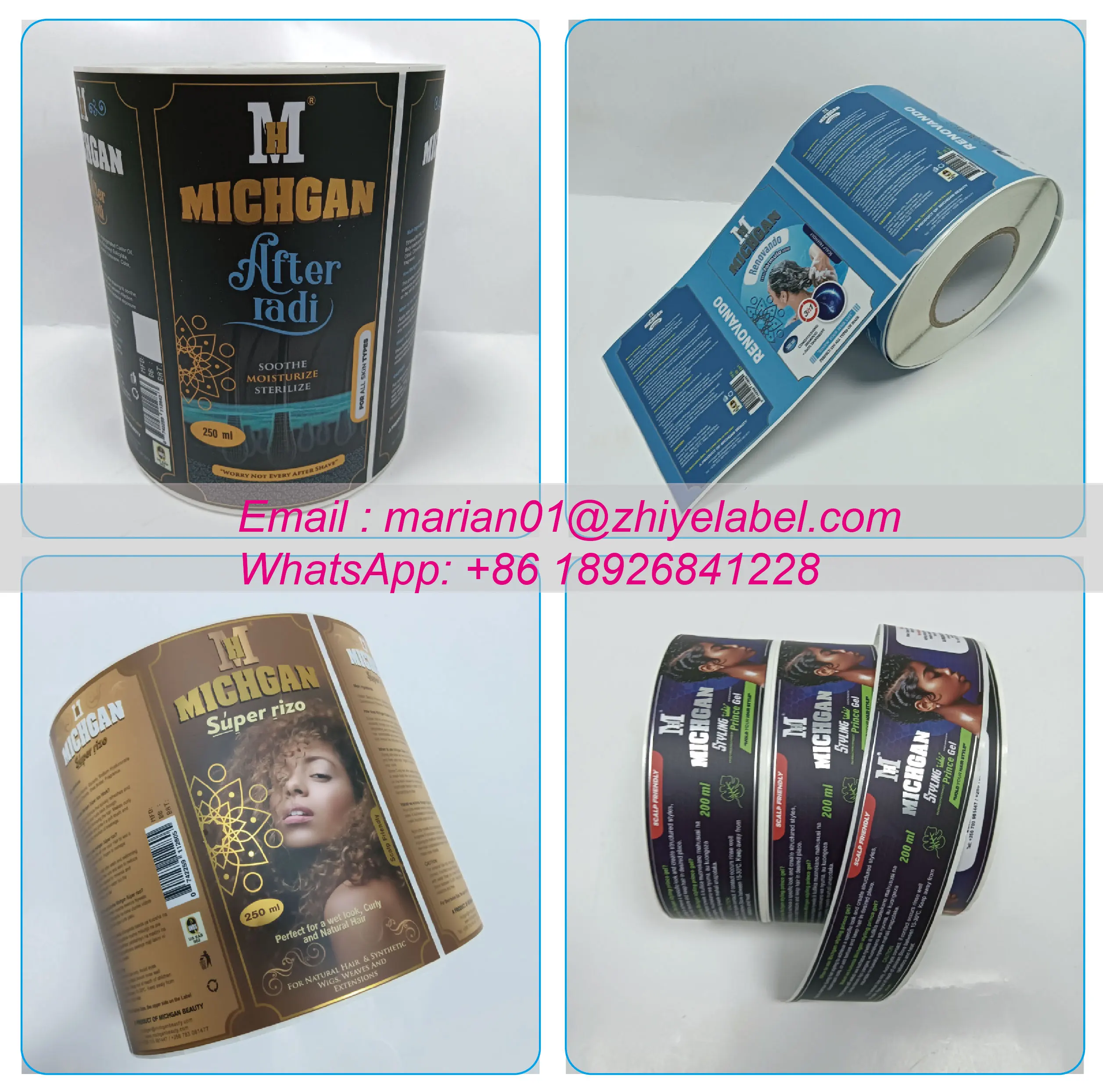 hair care labels