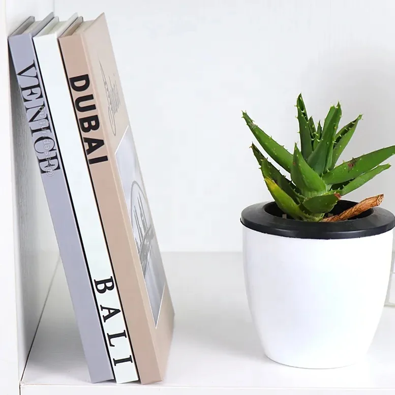 Custom and Print Fake Decor Books Design Coffee Table Books for Hardback Book Decor