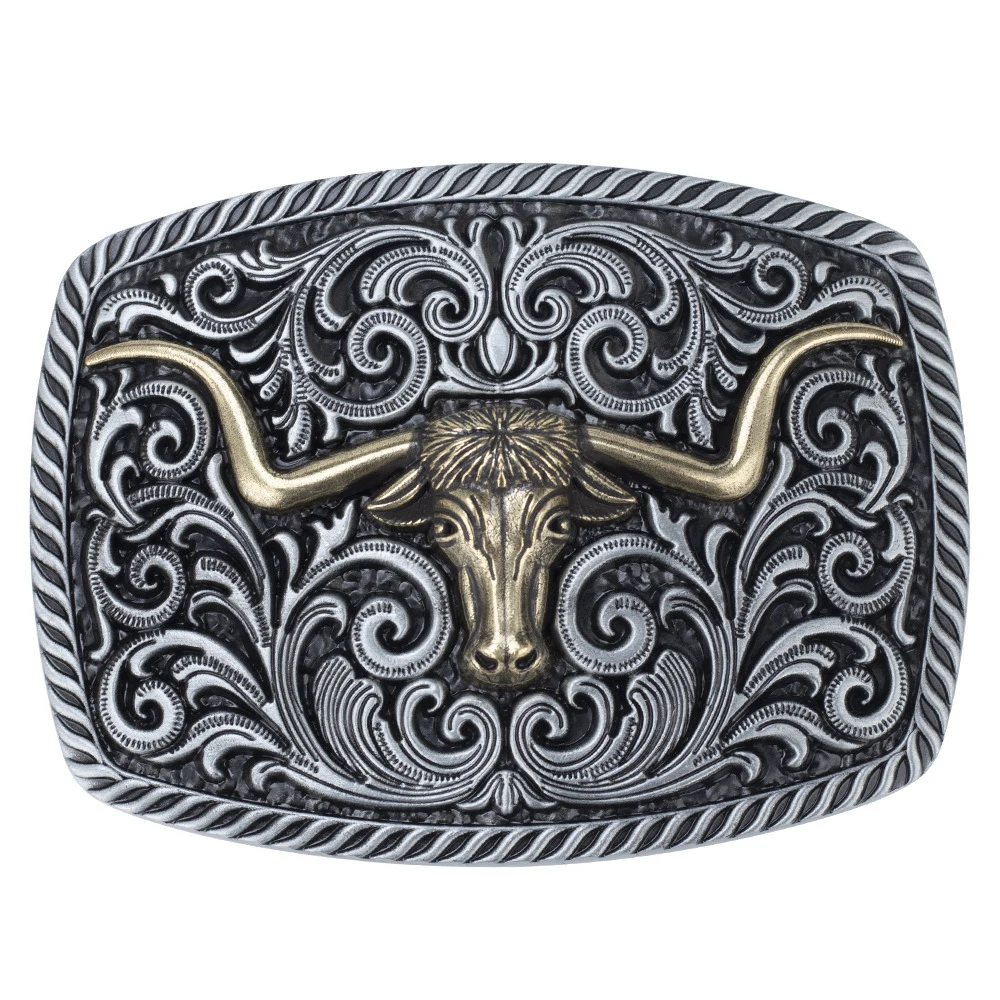 Factory Customized High-End Fashionable Exquisite Craftsmanship Retro Style Belt Buckle