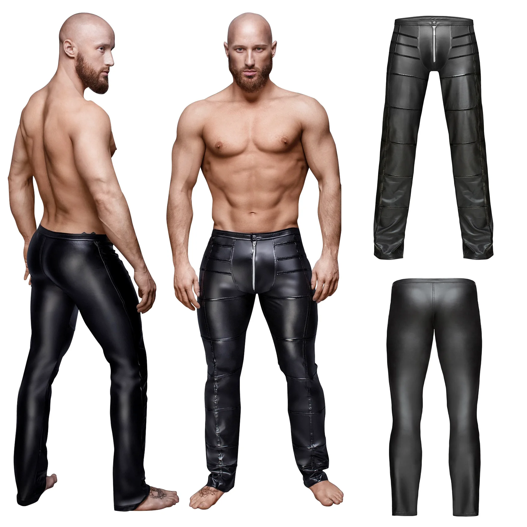 Tee Shyne Yvng Patra着用 LV leather belt Alibaba.com: Siyuan 6003 Sexy Man Vinyl Pants, Waterproof and