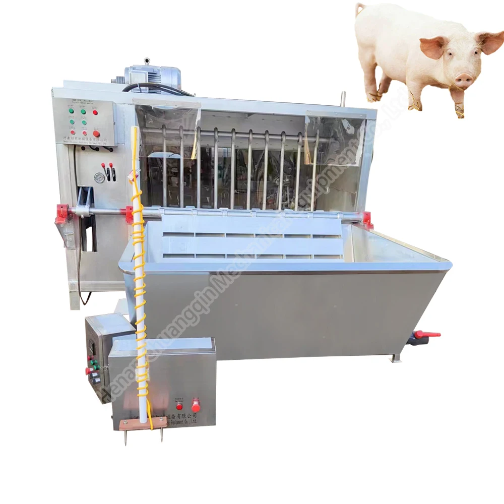Machine to Remove Pig Hair Pig Slaughterhouse Electric Chicken Plucker Machine