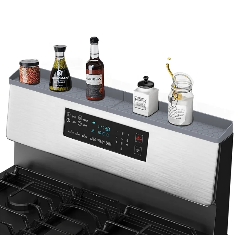 Wellfine 30 Inches Kitchen Shelf For Stove Top Over The Stove Spice