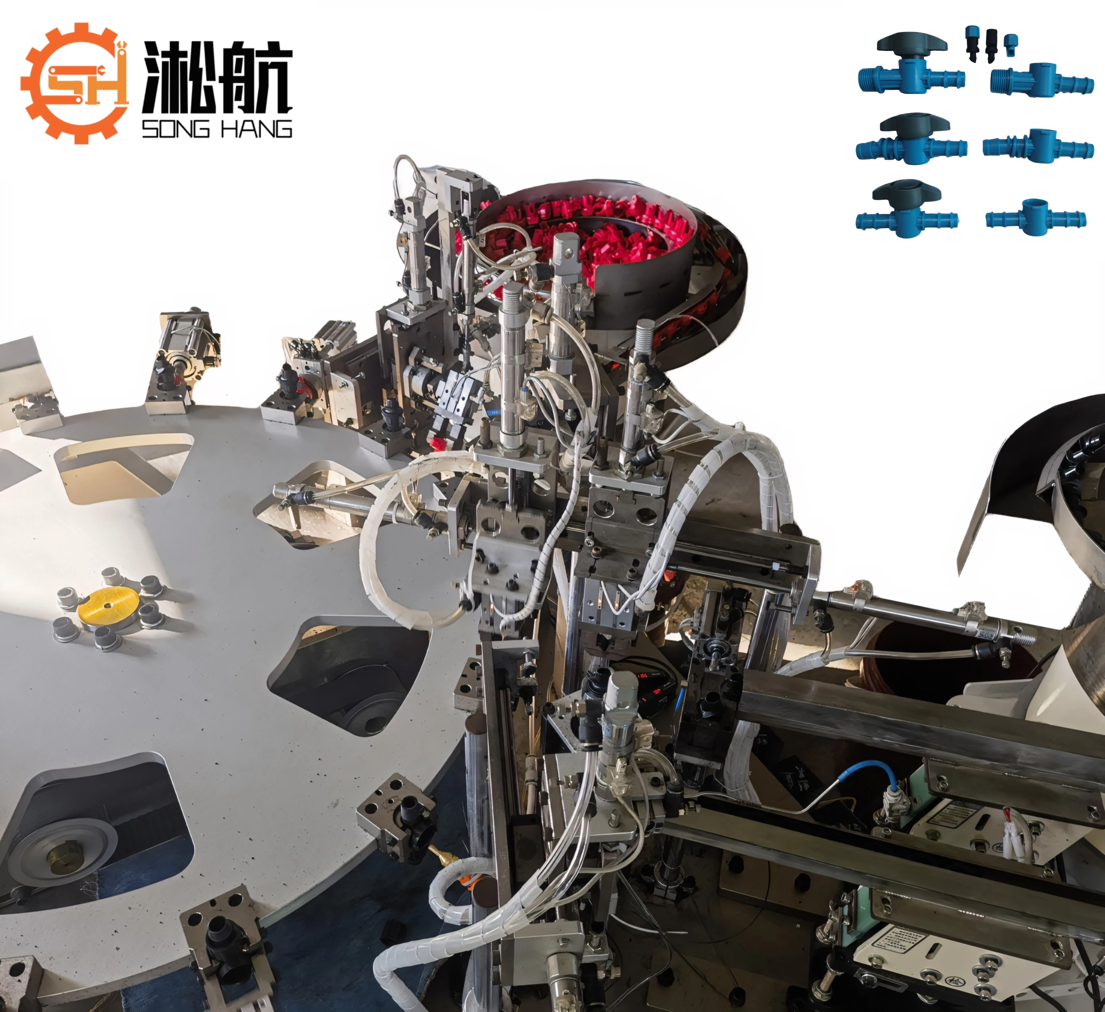 Multi-function Fully Automatic High-speed Ball Valve Assembly Machine