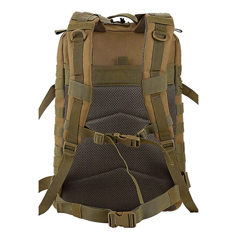 Custom Logo Large Capacity Outdoor Survival Backpack Waterproof Tactical Backpack Bag Training Camping Backpack