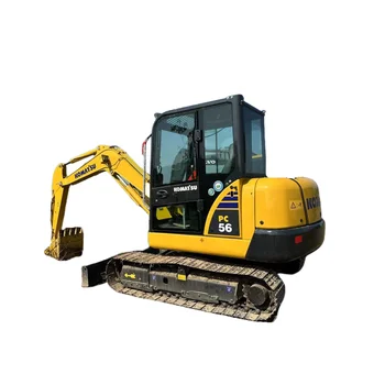Used Digger Komatsu PC56 Second Hand Hydraulic Crawlerl Used Excavators