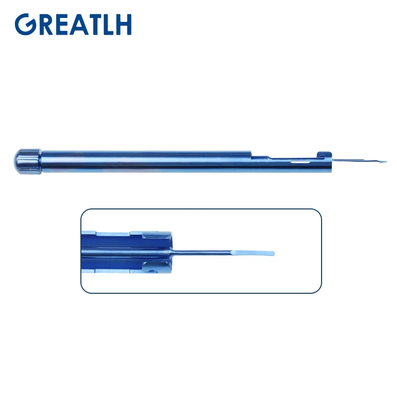 Titanium Ophthalmic Surgery Injector IOL Delivery System Monarch III Stylish Crystal Pushers Ophthalmic Instruments