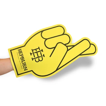 Cheap Promotion Customized Mitt Cheering Gloves EVA Material Foam Hand