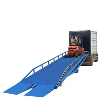 Container Yard Ramp Forklift Ramp Loading/Unloading Forklift Truck Dock Leveler