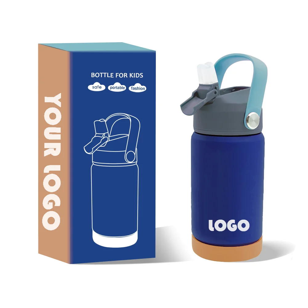 Custom Kids Water Bottle Bpa Free Thermal Flask Children Drink