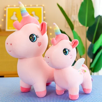 Wholesale Custom Lovely Cute Soft Plush Unicorn selling Toy