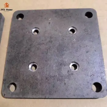Curated visual reference: Jyd Decorative 4 X 4 Square Steel Post Base Plates Photo Inspiration