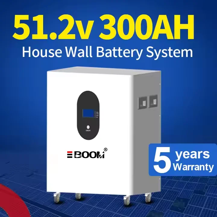 15kw Solar Energy for Powerwall BMS Protection 51.2v 300ah Lithium Battery 10kw Capacity IP65 Solar Battery AKU Solarbatteri