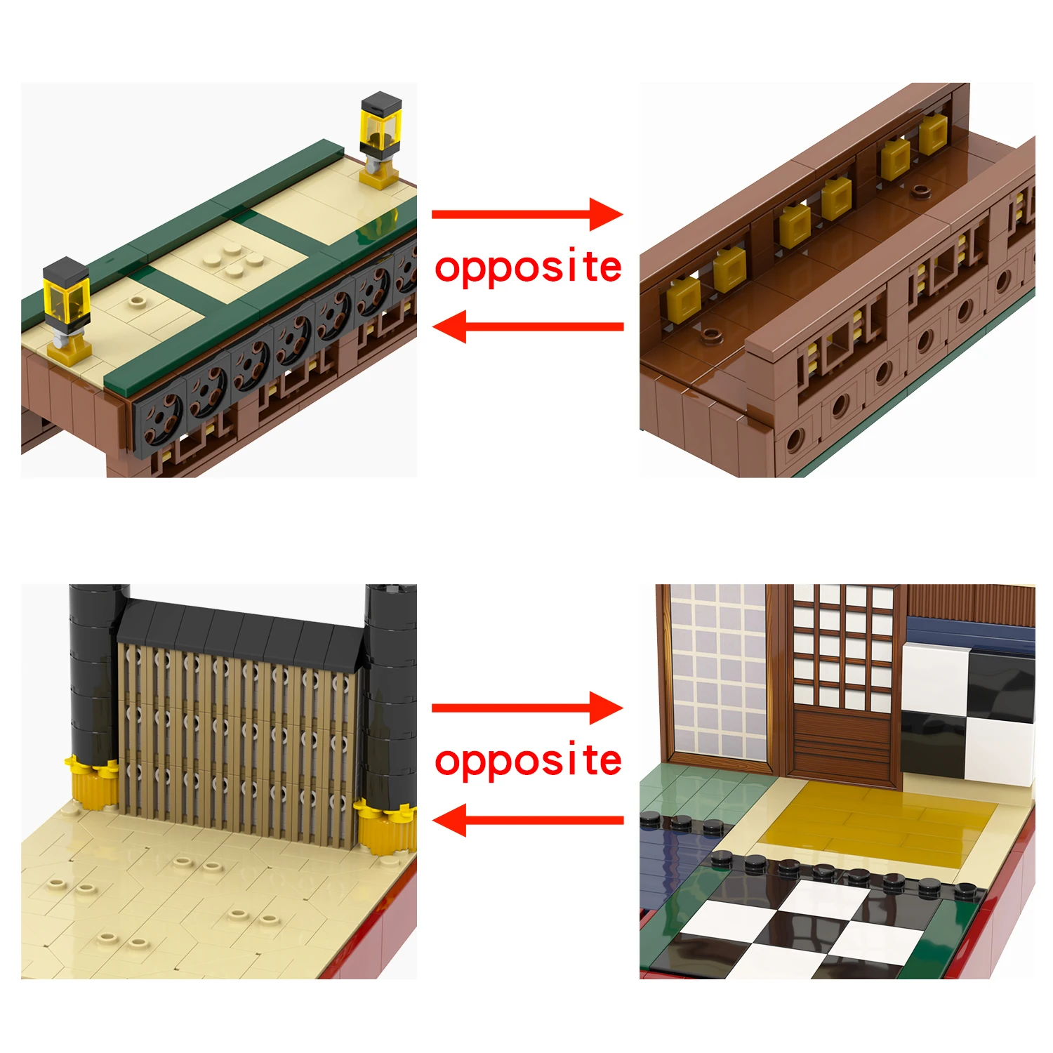 MOC1212 Creative Series DemonSlayeres Anime Infinity Castle 1888 Pcs Bricks Action Model Particles Building Blocks Kids Gift Toy
