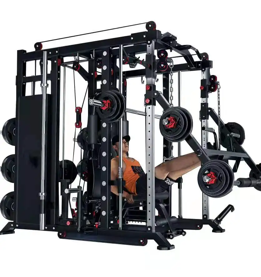 OCKR Hot Sale Home Gym Equipment Set with Smith Machine Multi-Function 200KGS Max User Weight 1 Year Warranty