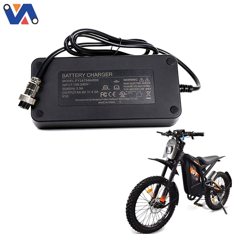 Novi IMAGE OUXI GT 2000 punjač, 54.6V 4.5A, GX-16 za EBike & Fat Bike biciklističke dodatne opreme