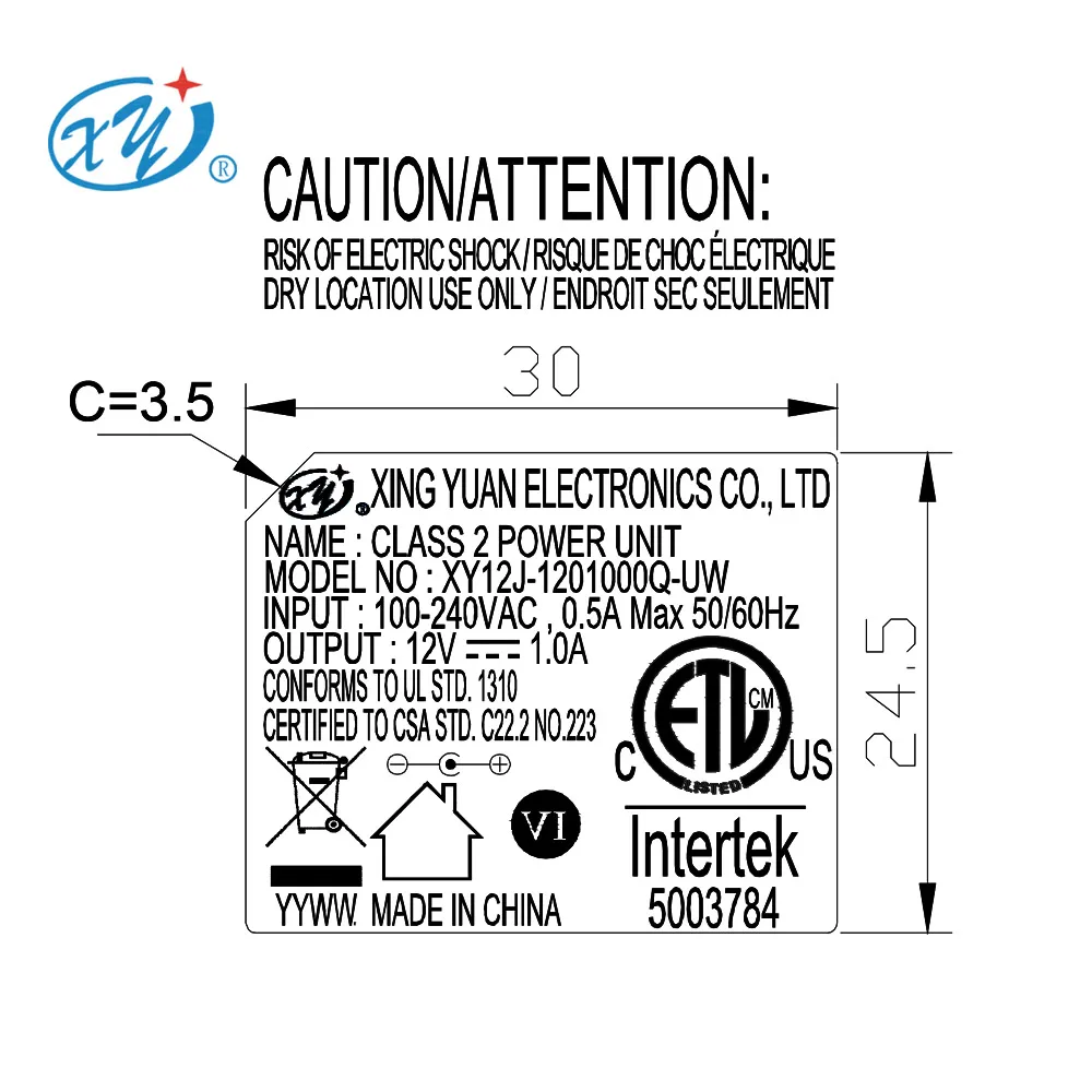 Прямая продажа с фабрики ac dc адаптер ce etl saa ukca kc pse 12v 1a guangdong адаптер питания