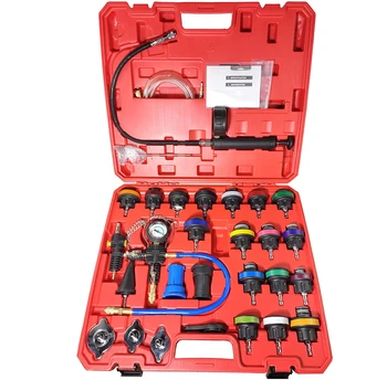 Universal Cooling Car Radiator Pressure Test Tools Repair Kit 28pc ...