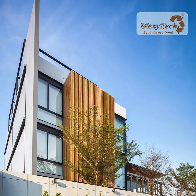Co-Extruded Layer High-Density Polyethylene (HDPE) Surface Pergolas Composite Pipe Wpc Aluminum Wall Panels/boards