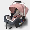 Pink and beige without isofix base