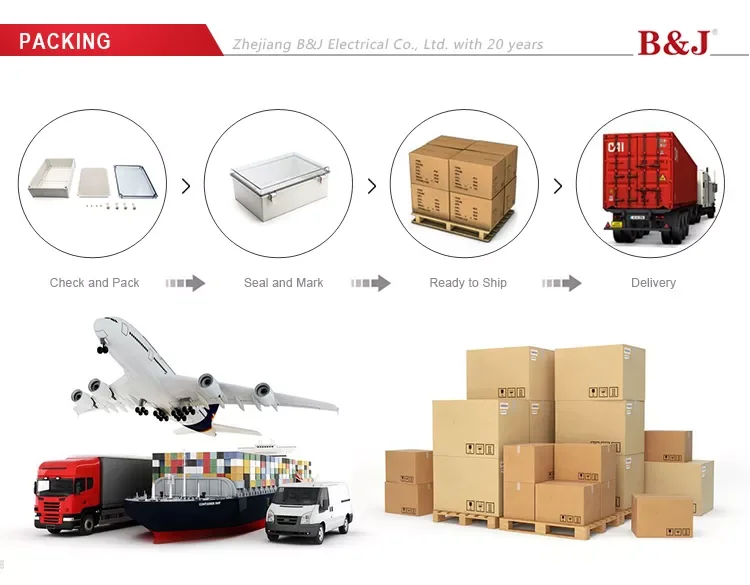 professional packaging and shipping specifications for distribution boards