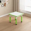Escritorio verde claro + blanco