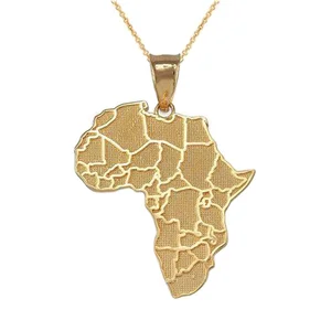 Wholesale Women Pendant Jewelry Gold Plated Women Necklace Custom Africa Necklace