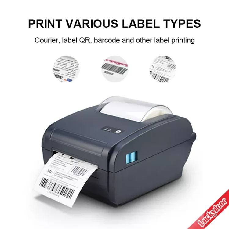110mm Thermal Label Printer 4*6inch Bluetooth Wireless Barcode Thermal