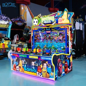 Entertainment Centers Manufacturer Football Larva 4 Players Kids Shooter Coin Operated Arcade Lottery Game Machine