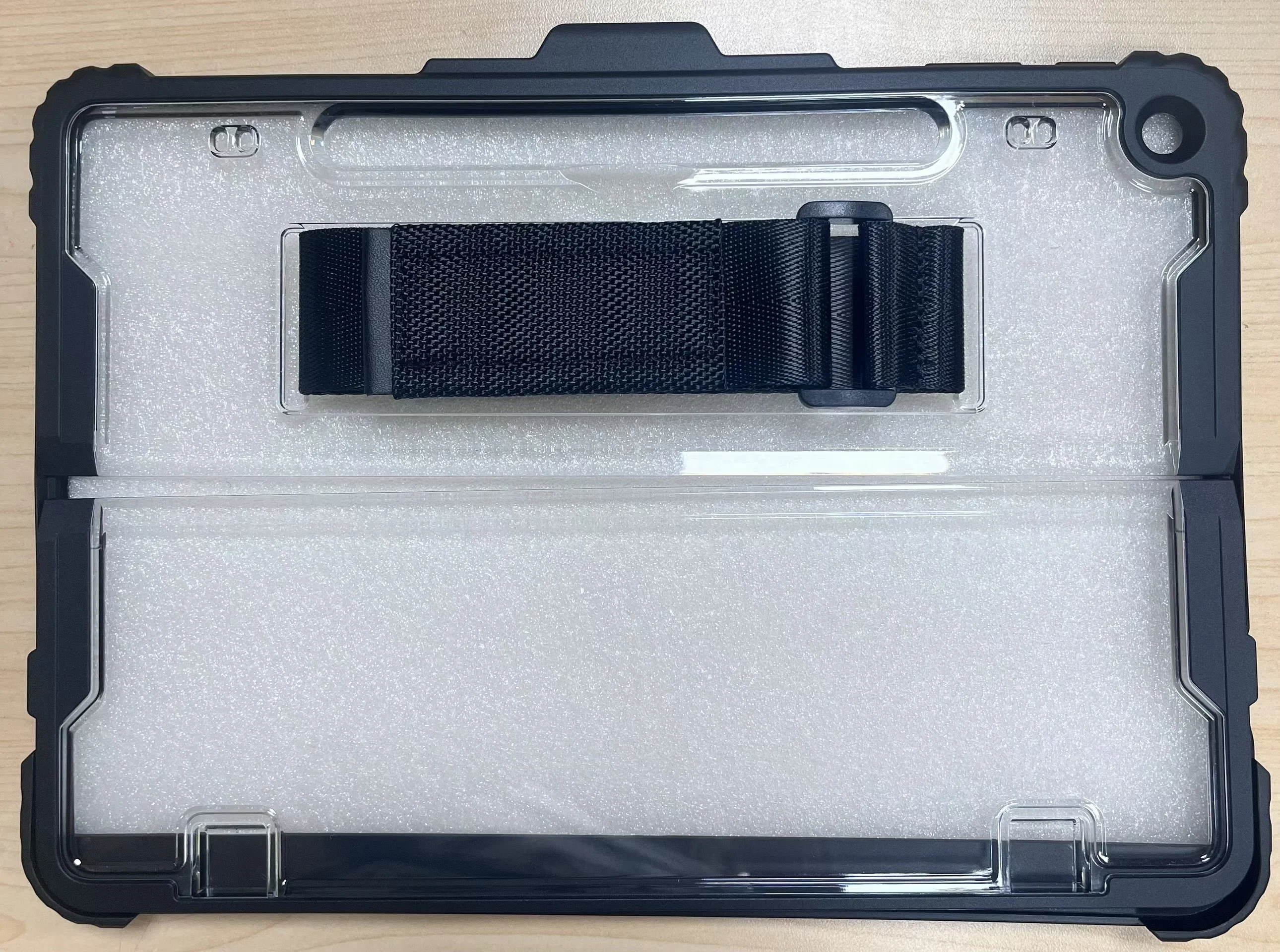 product laudtec protective cases for microsoft surface pro 12 inch shockproof back cover removable hand grip belt shoulder strap pbk297-3