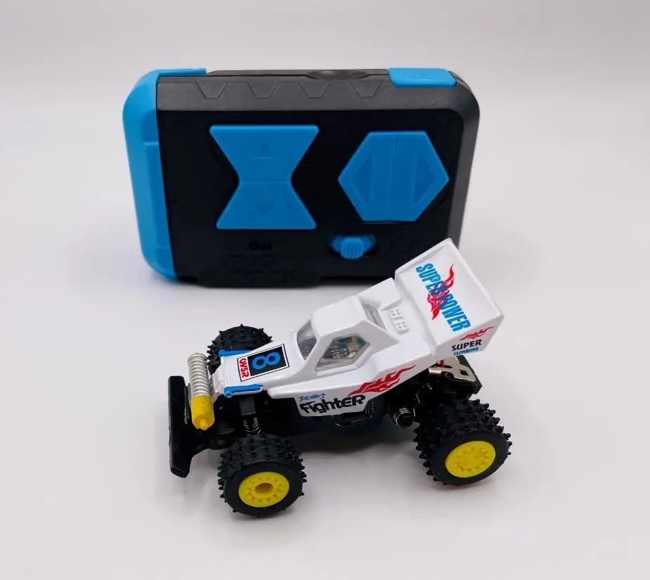 EPT Mini RC Buggy Off-Road 1:64 Scale Upgraded 2.4G 5-Channel 7CM RC Radio Wireless Remote Control Car
