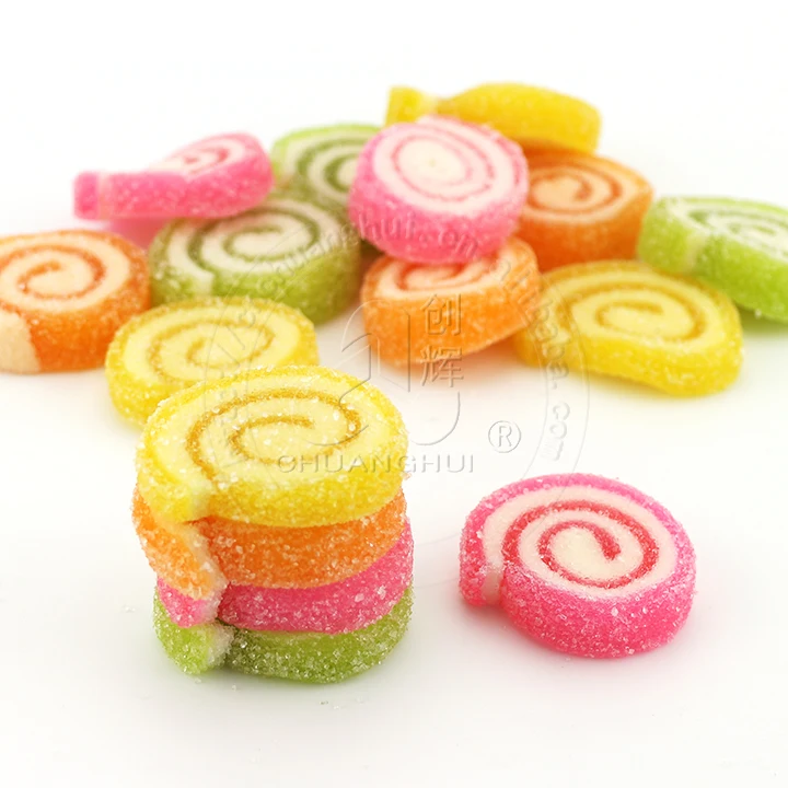 rolled soft candy