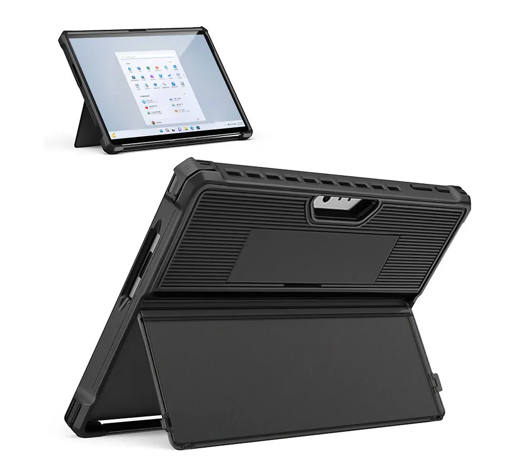Business Tablet Cases For Microsoft Surface Pro 10 9 8 7 6 5 Go 4 3 2 1 With Holder Plate Protective Anti Drop Pbk188 Laudtec details