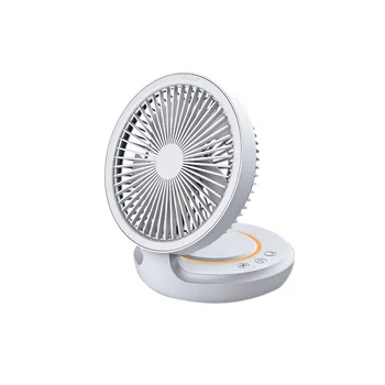 6 Inch Personal Electric Portable Desk And Wall-Mouted  Quiet Summer Cooling  USB Fan Rechargeable Electrical Mini Fan 5W