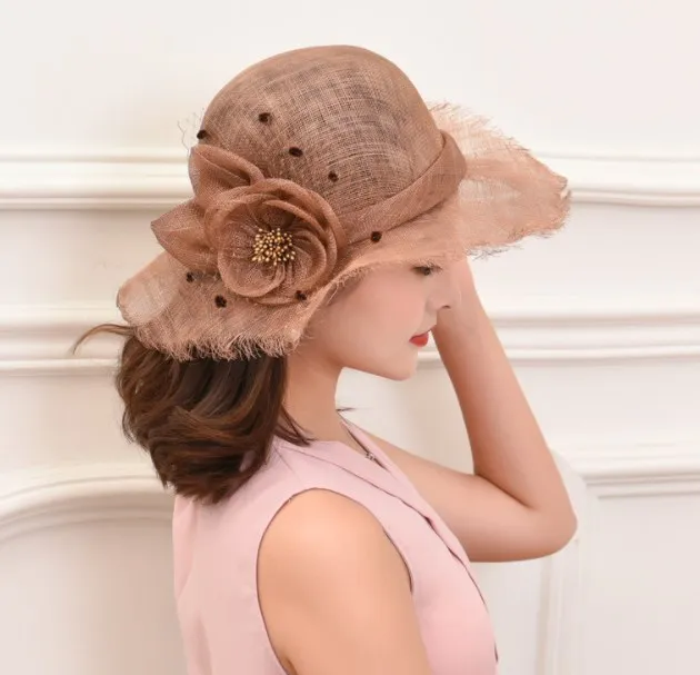 Women Fancy Dress Colorful Bucket Hats Images of Sinamay Hats 2021 Women  Church Hats and Fascinator