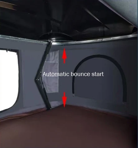 JP heater DH-10 Outdoor Camping Foldable Tent JP heater Hard Shell Roof Top Tent Suv Off Road Vehicles Car Roof Tent  