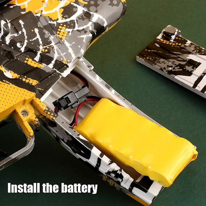 Yoou M4A1 Стекловолоконный пистолет для нанесения гелевого покрытия с 7 мм гидрогелевым шариком